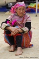 Femme Hmong bariolée - Vietnam  2013