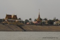 arrivé sur la capitale par le Mékong - Cambodge 2013