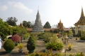 le jardin du palais royal à Phnom Penh - Cambodge 2013