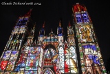 pixels sur la cathédrale de Rouen - Haute et Basse Normandie